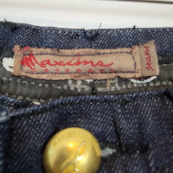 Maxime Cossoguy Drowning in my sleep jeans AF-32R Size 29 Couture Rare - Picture 8 of 12